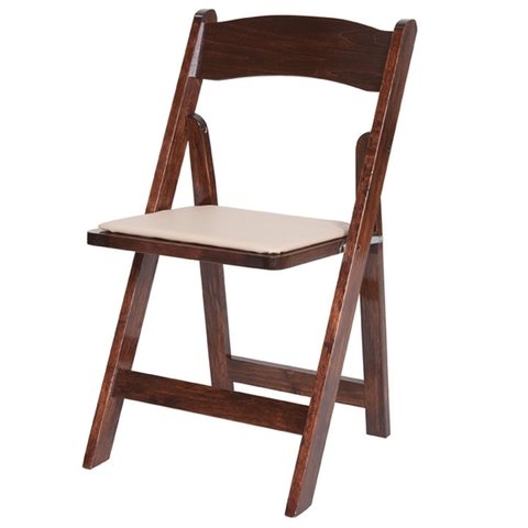 Chairs - Fruitwood Folding Chairs Chairs - Fruitwood Folding Chairs