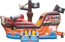Pirate Ship Jump & Slide with Hoop Pirate Ship Jump & Slide with Hoop