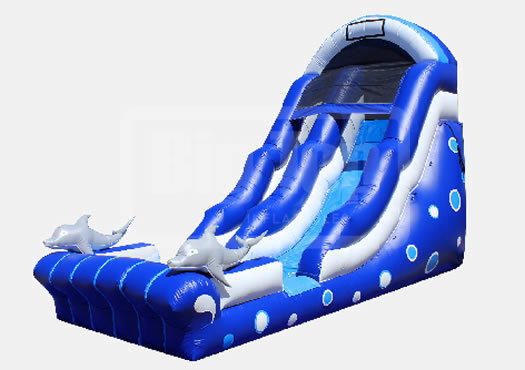 18ft Dolphin Single Lane Water Slide 18ft Dolphin Single Lane Water Slide